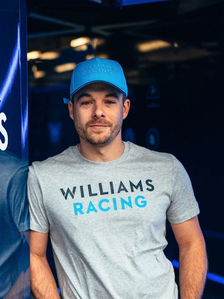 Adult Williams Racing Logo Cap Electric Blue