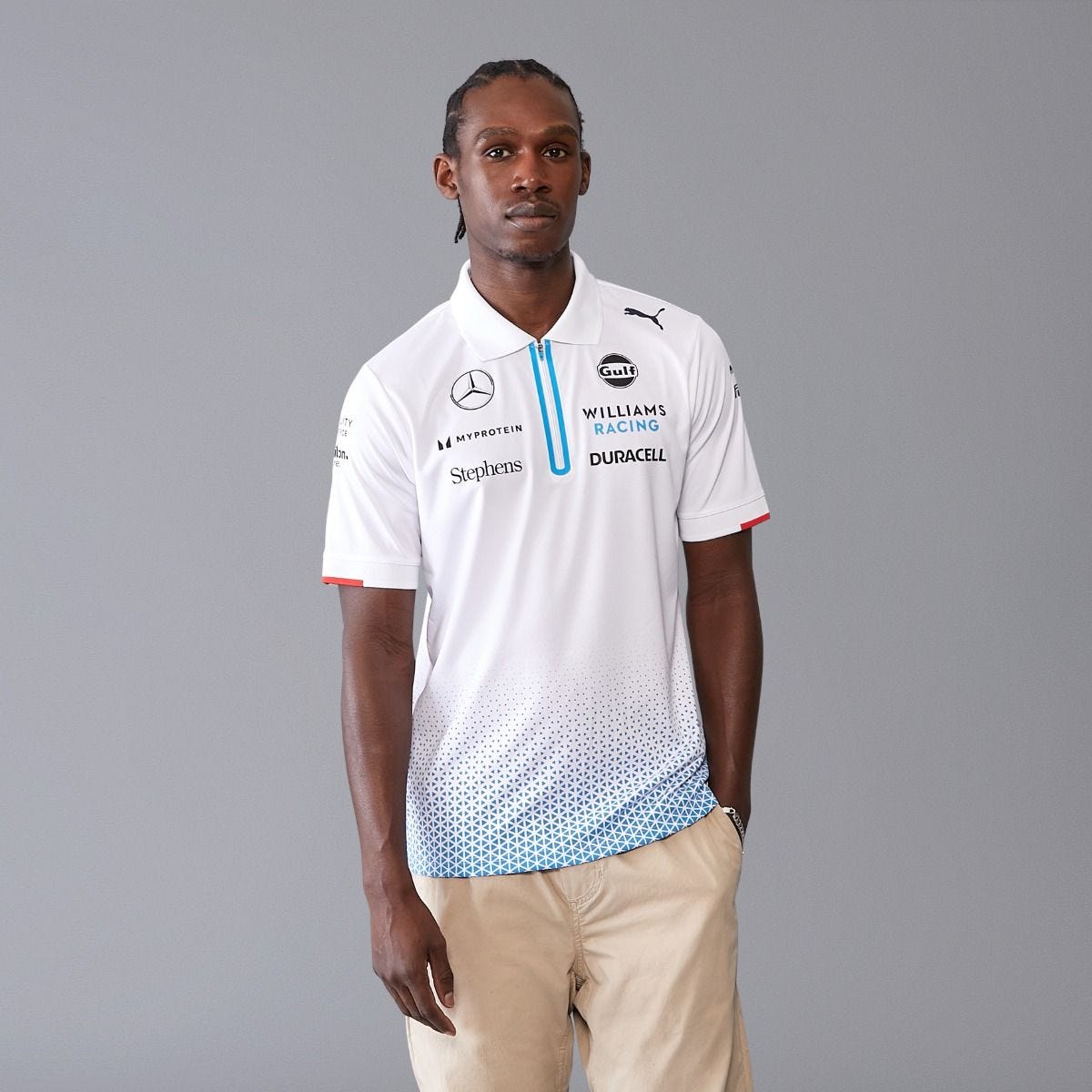 2024 Mens Team Polo White