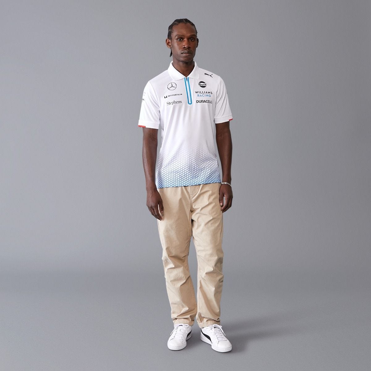 2024 Mens Team Polo White