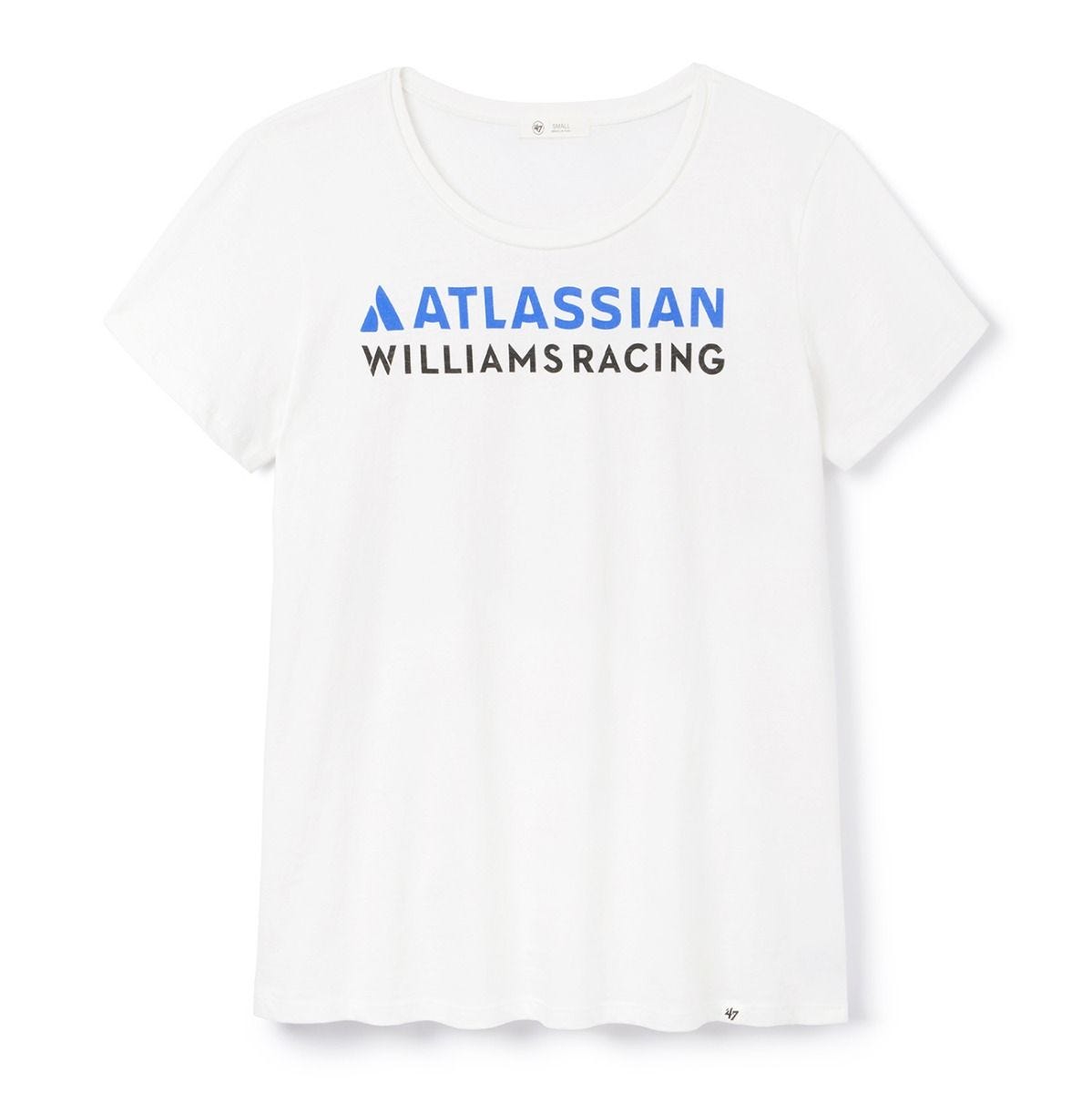 Atlassian Williams Racing Womens Core Logo Tee White