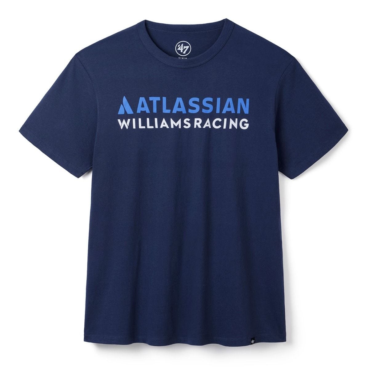 Atlassian Williams Racing Mens Core Logo Tee Navy