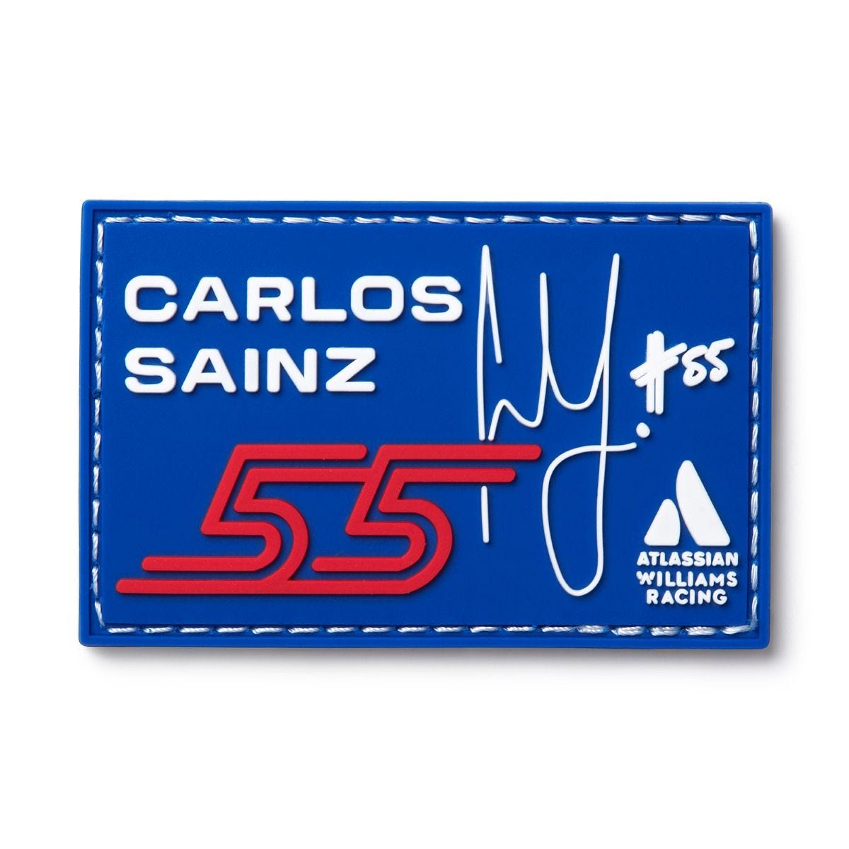 Driver Carlos Sainz 55 Signature BFA Patch