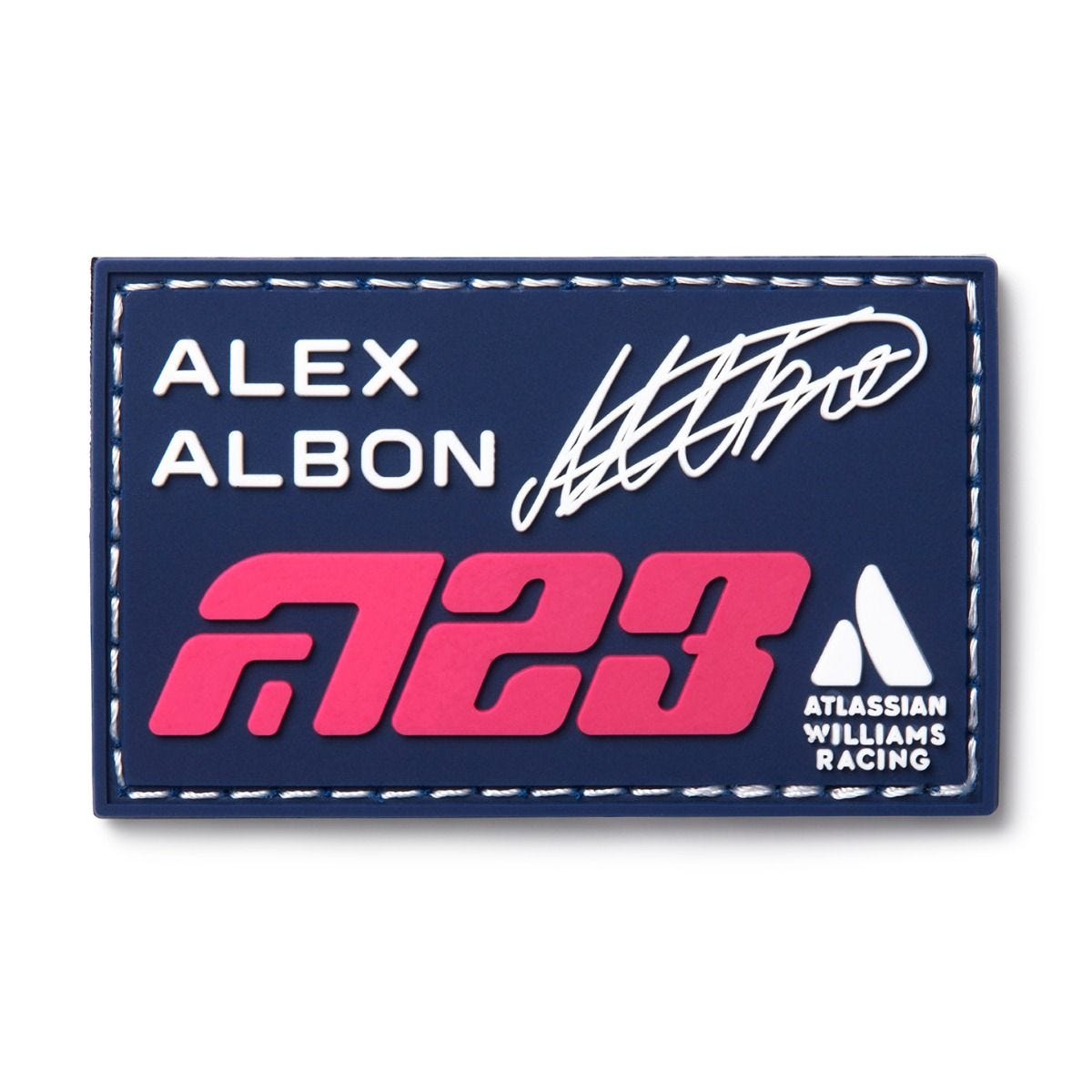 Driver Alex Albon 23 Signature BFA Patch