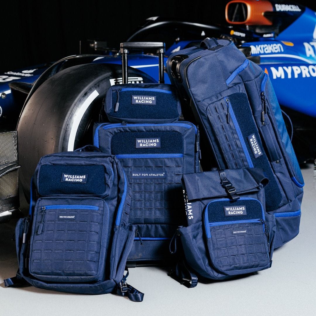 Williams Racing x BFA 60L Luggage