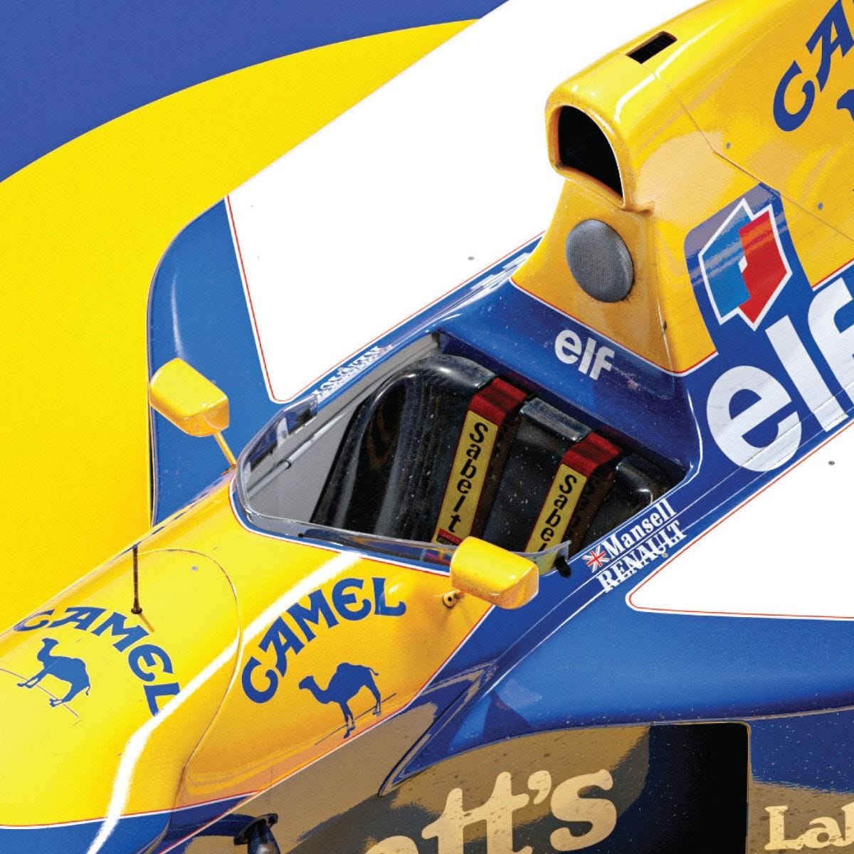 FW14B - F1® World Drivers' & Constructors' Champion - 1992 | Mini Poster