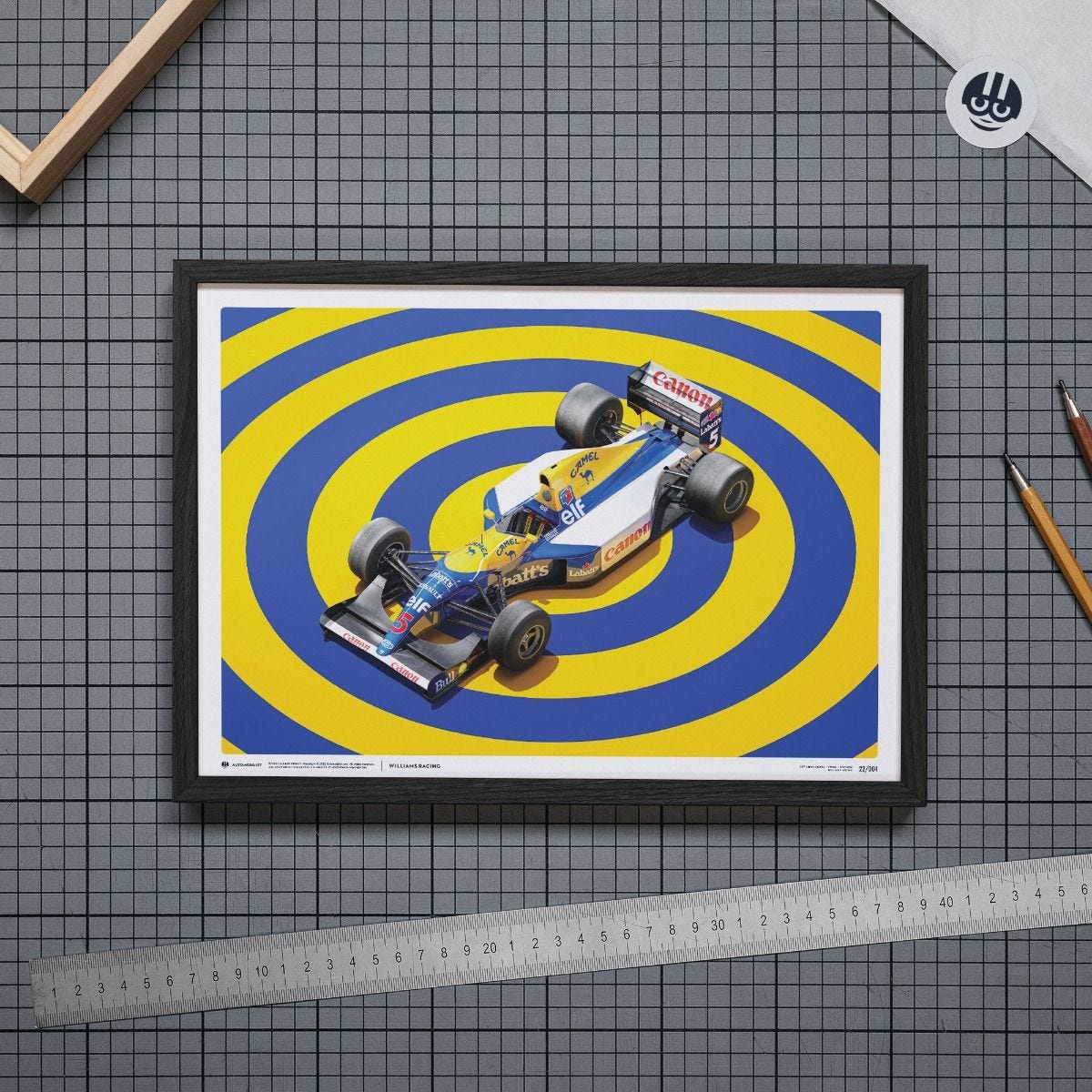 FW14B - F1® World Drivers' & Constructors' Champion - 1992 | Mini Poster
