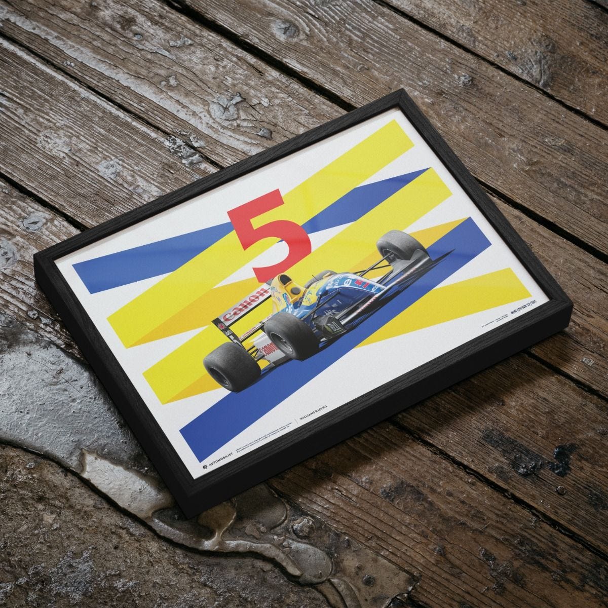 Red Five - F1® World Drivers' & Constructors' Champion - 1992 | Mini Poster