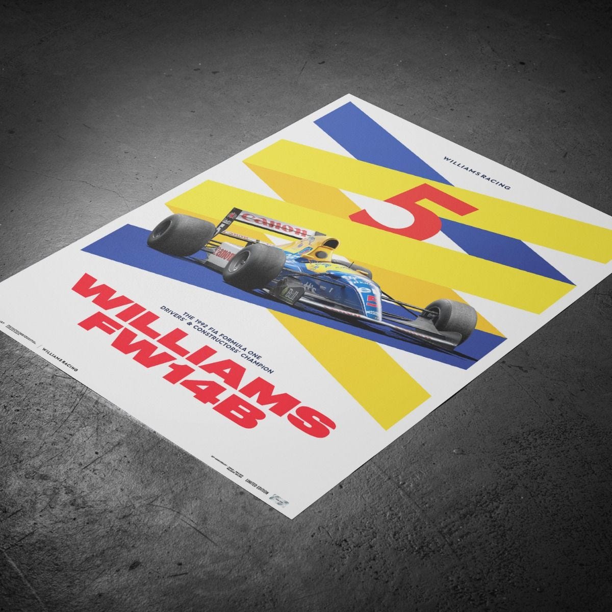 Red Five - F1® World Drivers' & Constructors' Champion - 1992 | Limited Edition